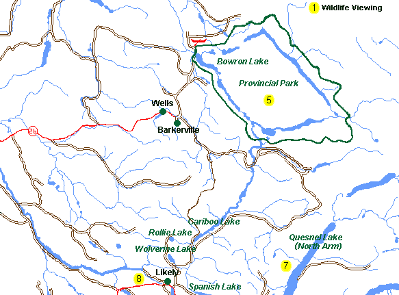 Barkerville / Bowron Lake Area