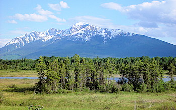 Canoe Mtn. Valemount. Photo  Tourism Valemount