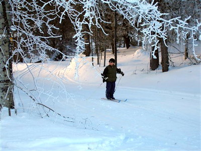 X-Country Skiing at China Ridge