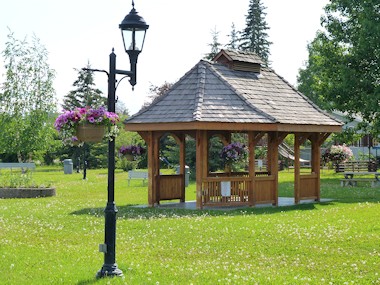 Park at Hudson's Hope, BC